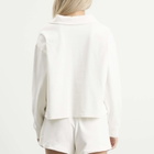 Calvin Klein Women's Logo Cotton Jersey Polo in Tofu