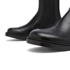 Alexander McQueen Men's Leather Boot in Black