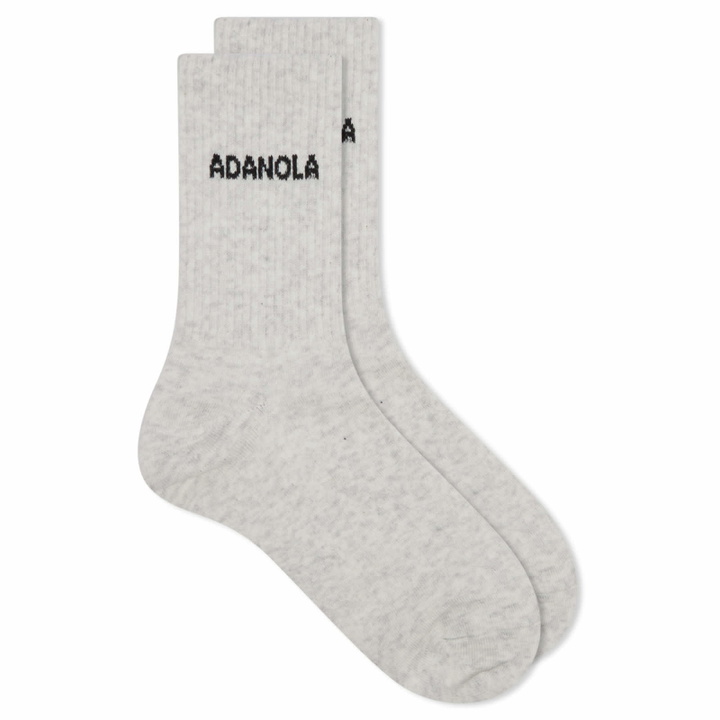 Photo: Adanola Women's Socks in Light Grey Melange 