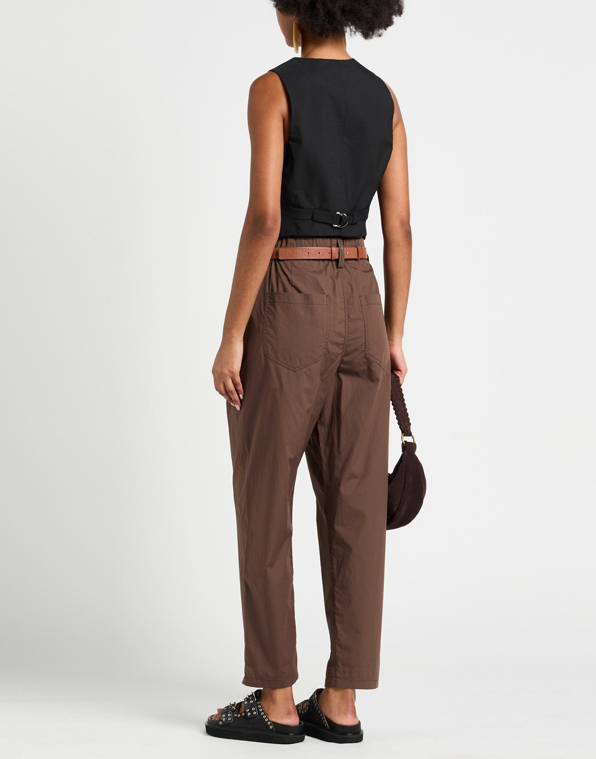 Brunello Cucinelli Womens Tailored Vest in Black