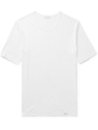 HANRO - Natural Function Stretch-TENCEL Lyocell and Cotton-Blend Jersey T-Shirt - White
