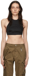 Reese Cooper Black Cotton Tank Top