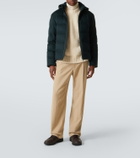 Zegna Elements technical cashmere down jacket