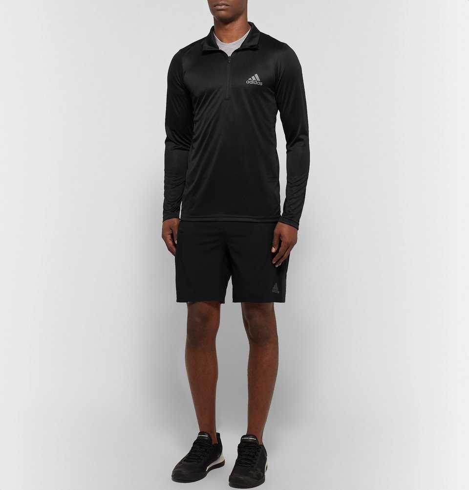 Adidas Sport - Ultimate Tech Climalite Half-Zip Top - Black adidas