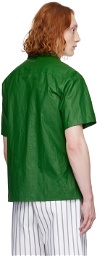 Ferragamo Green Utility Shirt