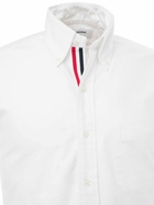 THOM BROWNE - Grosgrain Cotton Oxford Shirt