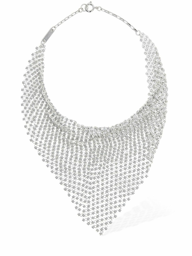 Photo: ISABEL MARANT - Dazzling Crystal Scarf Necklace