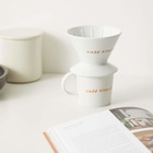 Maison Kitsuné Men's Cafe Kitsune X Kihara Dripper in Dark Coffee