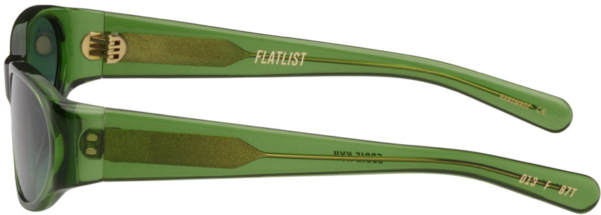 FLATLIST EYEWEAR Green Eddie Kyu Sunglasses