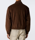 Ami Paris Ami de Coeur cotton corduroy blouson jacket