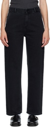 Carhartt Work In Progress Black Pierce Straight Jeans