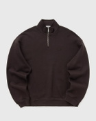 Lacoste Half zip SWEATSHIRT Brown Mens Half-Zip