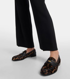 Christian Louboutin Penny Donna leopard-print loafers