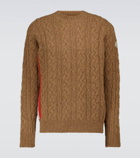 Moncler - Alpaca and wool-blend sweater