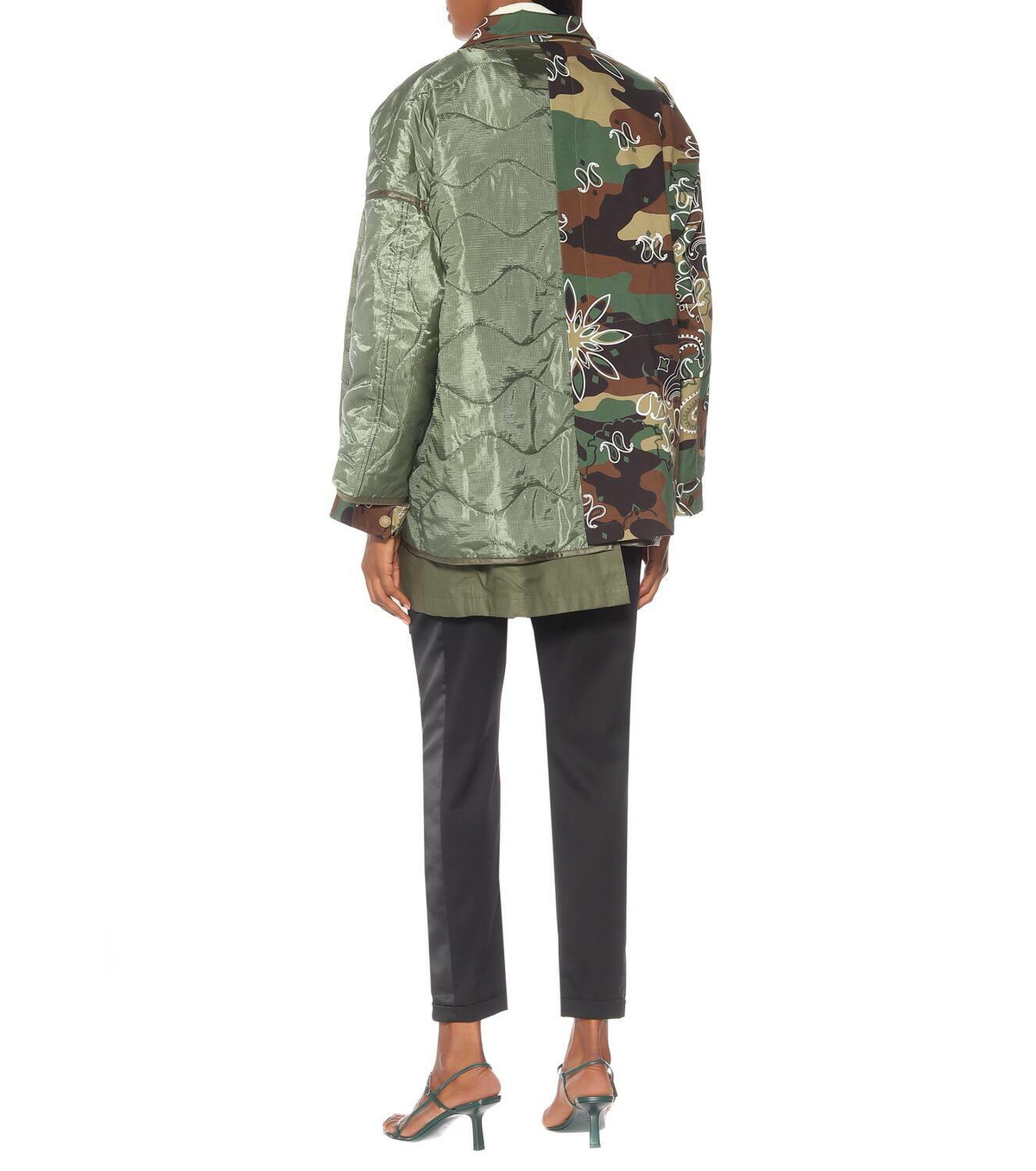 Monse Printed cotton-blend jacket