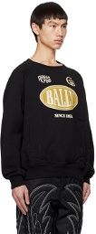 Bally Black Printed Sweatshirt