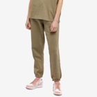 Air Jordan Men's Essential Fleece Sweat Pant in Matte Olive/White