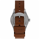 Timex Men's Expedition Field Post Solar Watch in Tan/Chrome