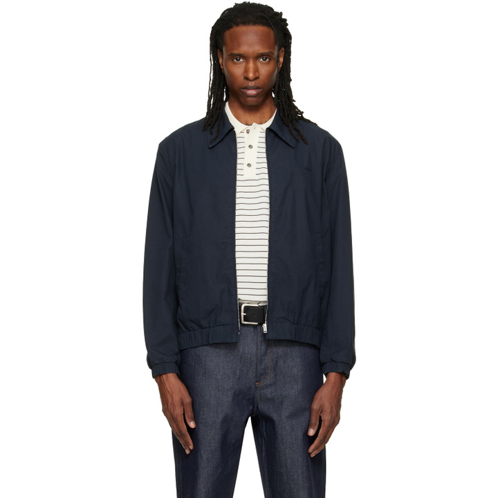 Photo: A.P.C. Navy William Jacket