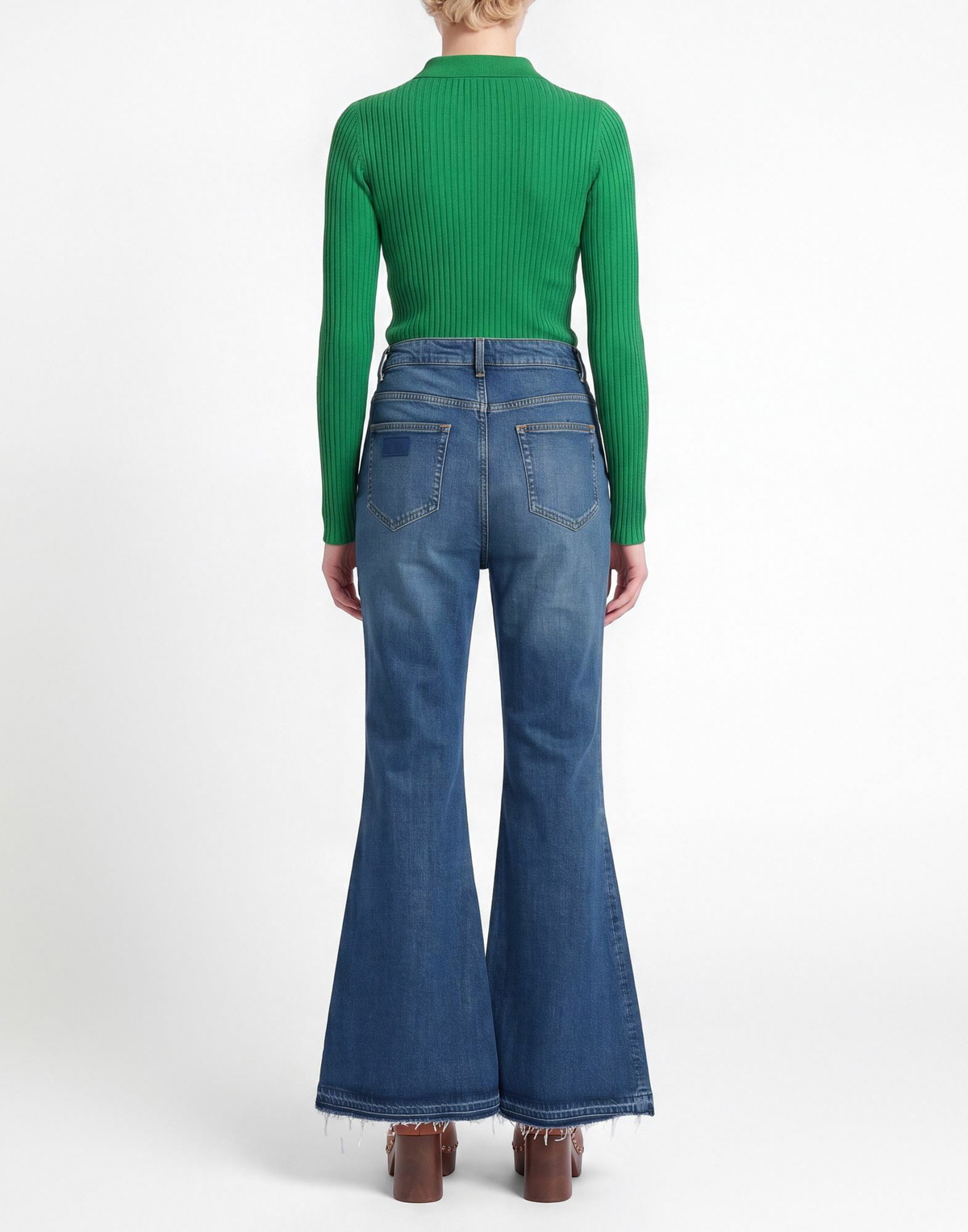 Ganni Womens Jeans in Blue