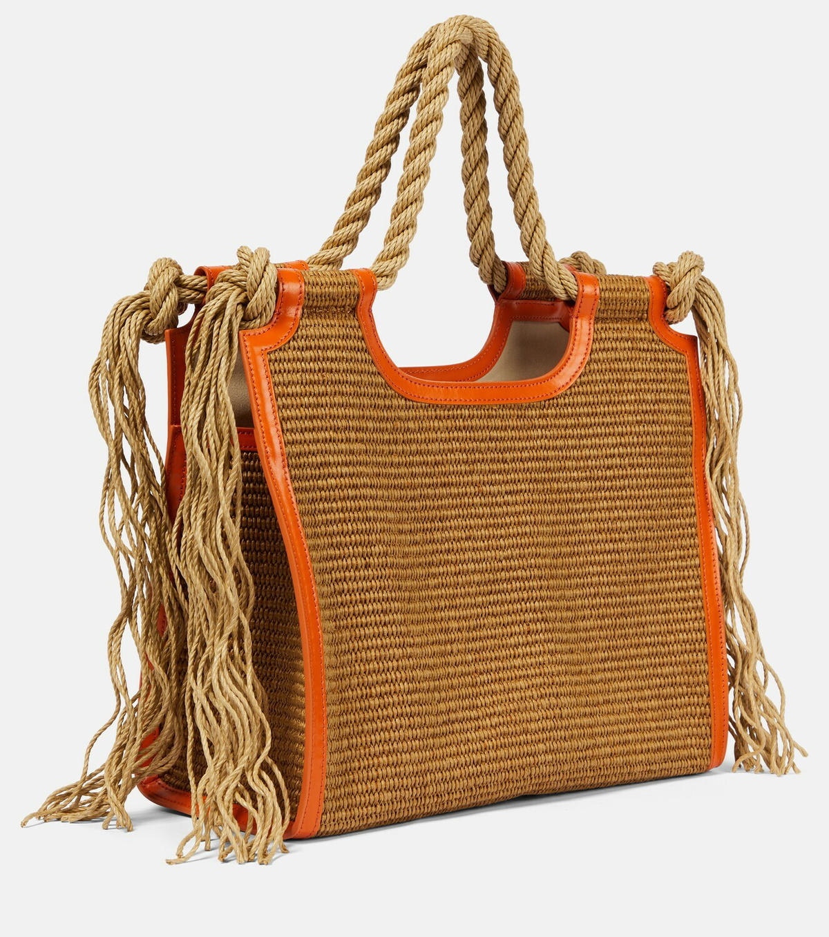 【MARNI】Marcel Tote Bag  ★関税送料込み★ Marni Marcel Medium raffia tote bag Marni