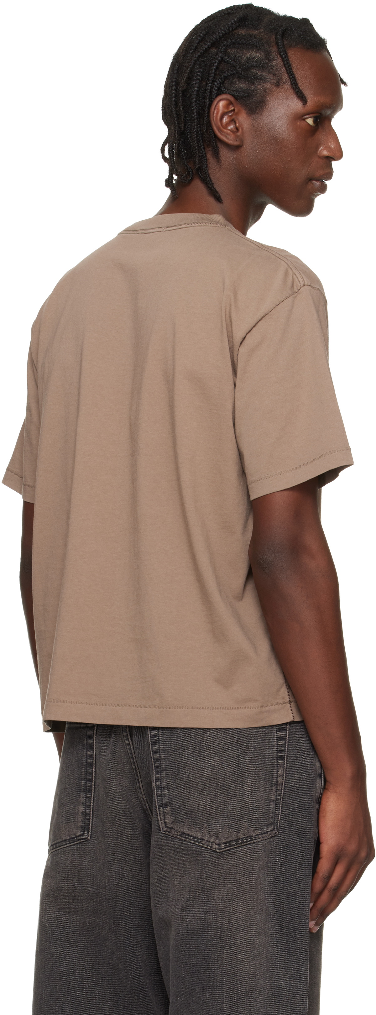 HOPE Brown Boxy T-shirt