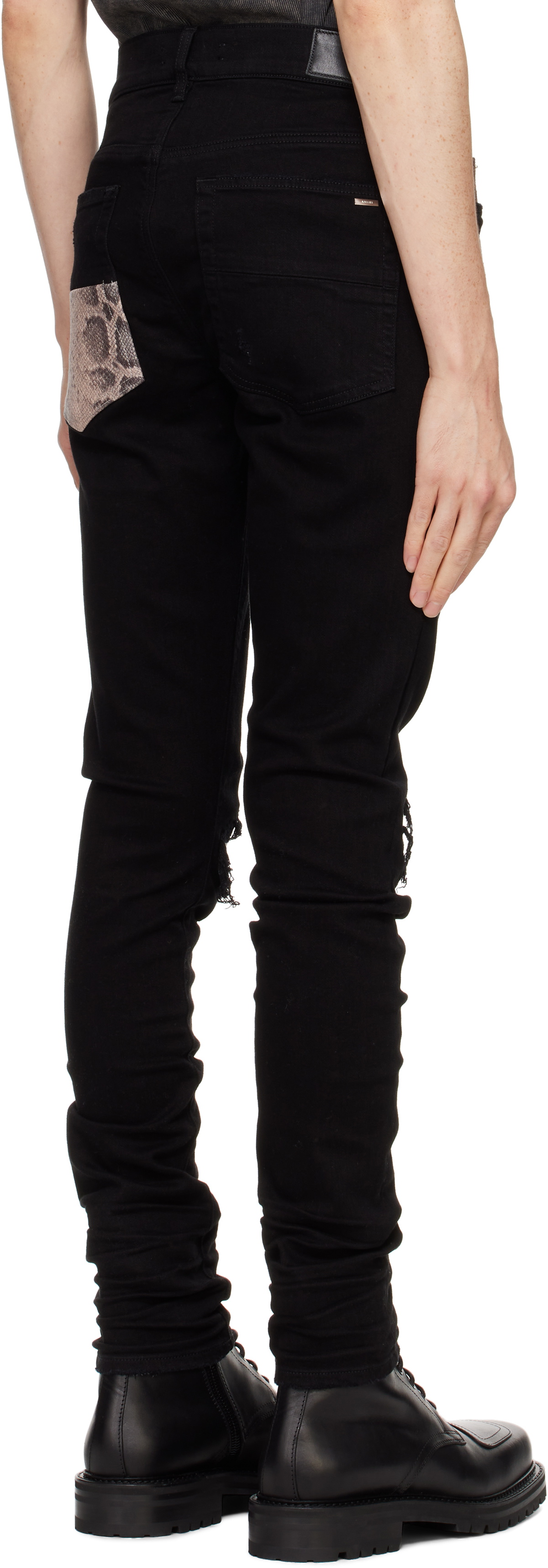 AMIRI Black Snake MX1 Jeans Amiri AMIRI Black Snake MX1 Jeans Amiri