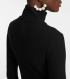 Jil Sander - Wool and silk-blend midi dress
