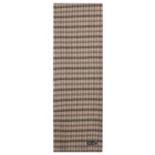 mfpen Men's Wool Scarf in Brown Double Faced Check 