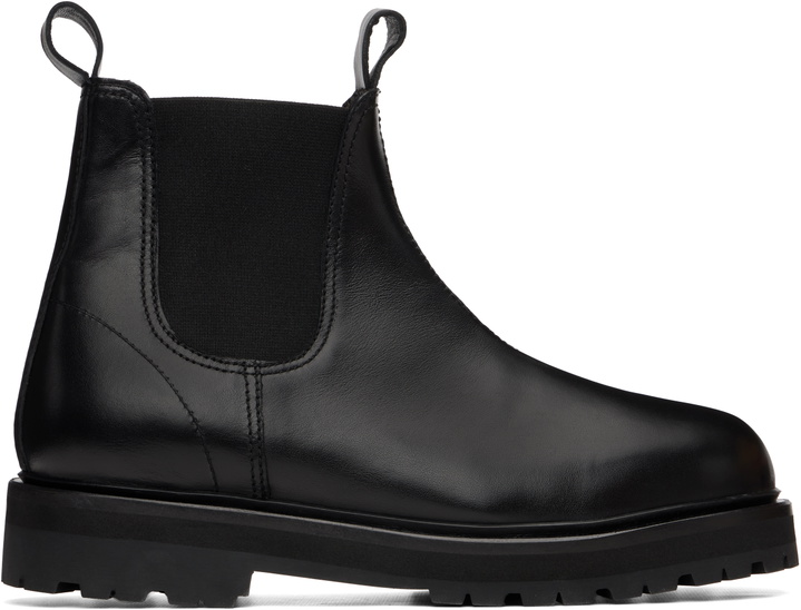 Photo: Studio Nicholson Black Kick Chelsea Boots