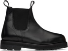 Studio Nicholson Black Kick Chelsea Boots