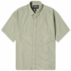 FrizmWORKS Men's Nyco String Short Sleeve Shirt in Light Khaki