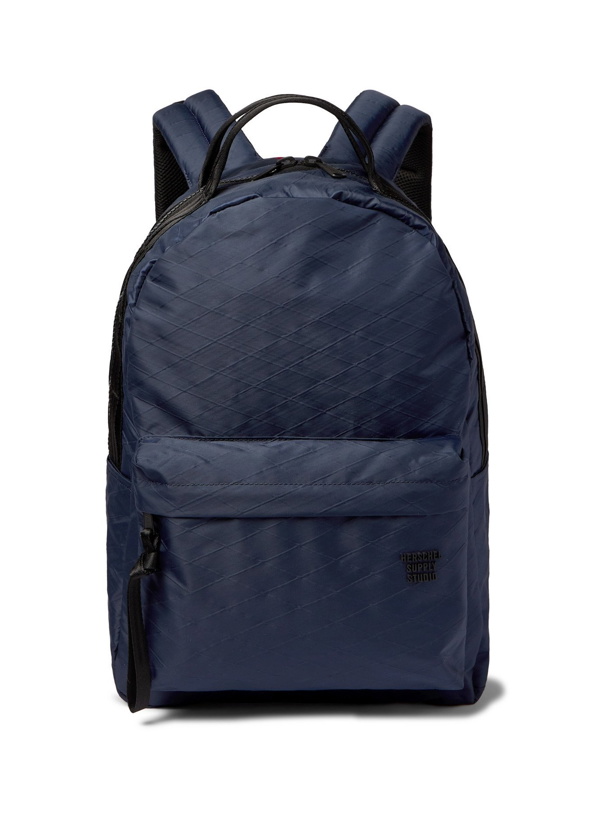 Photo: HERSCHEL SUPPLY CO - Classic Shell-Jacquard Backpack - Blue