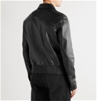 Mr P. - Nappa Leather Blouson Jacket - Black