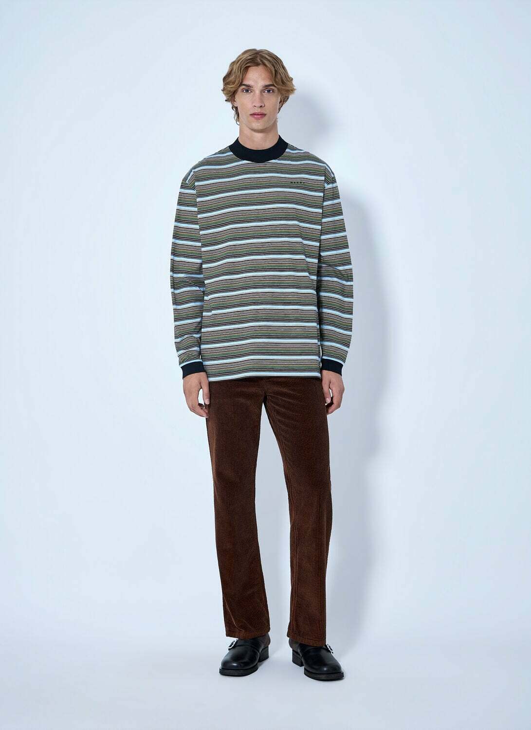Marni Corduroy Straight-Leg Trousers