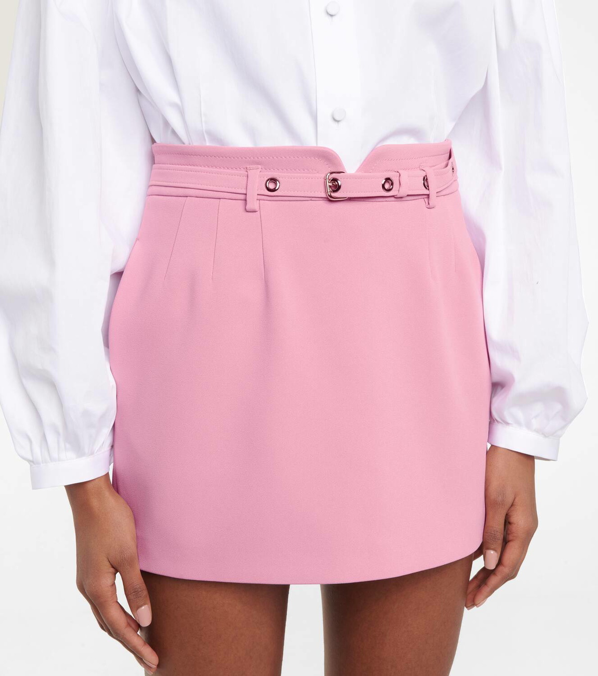 REDValentino Stretch-frissotine skort