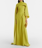 Marmar Halim Caped draped gown