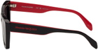 Alexander McQueen Black Selvedge Sunglasses