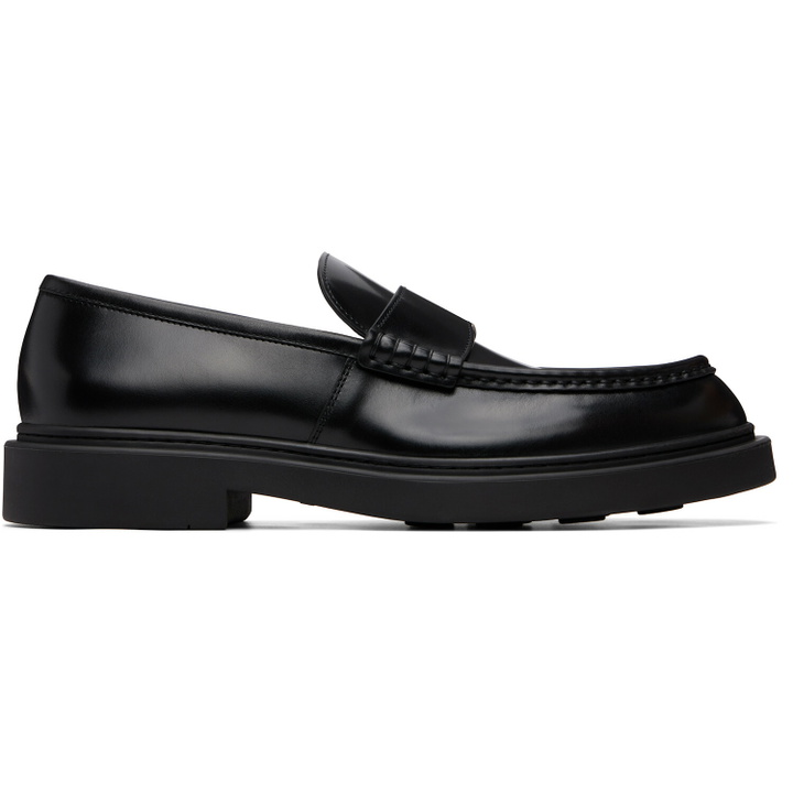 Photo: Jil Sander Black Calfskin Loafers