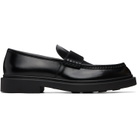 Jil Sander Black Calfskin Loafers