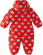 Stella McCartney Baby Kids Red Snail Puffer Snowsuit