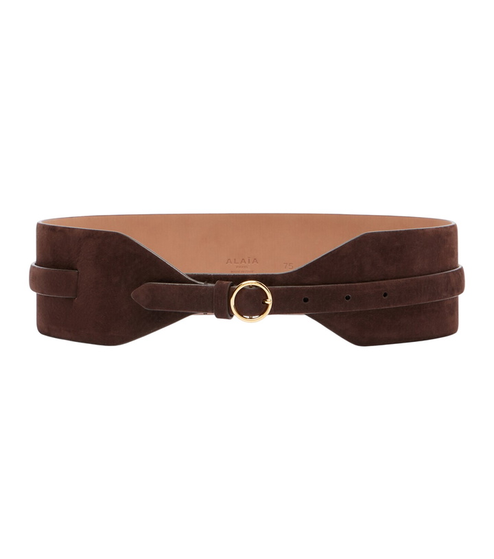 Alaïa Padded leather belt ALAÏA display picture 1