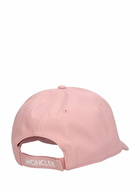 MONCLER Logo Cotton Baseball Cap