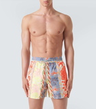 Etro Printed swim trunks