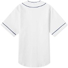 Late Checkout LC Baseball Shirt in White