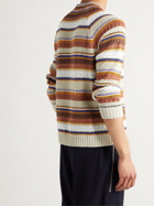 MISSONI - Striped Cotton-Blend Sweater - Multi - IT 46