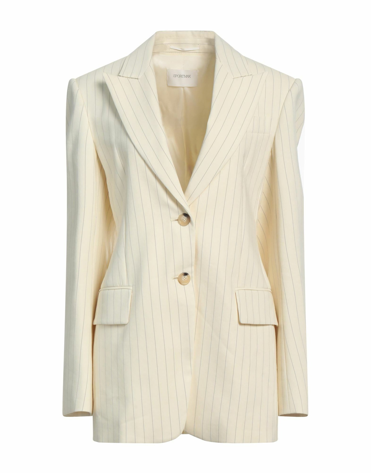 Sportmax Womens Blazer Cream