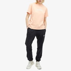 Napapijri Women's Box Logo T-Shirt in Pink Salmon