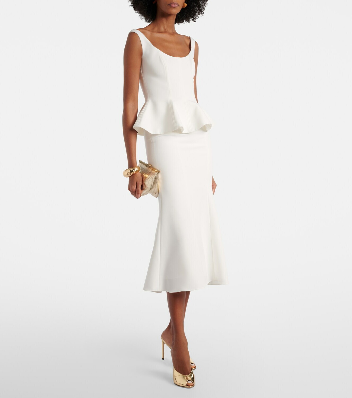 Roland Mouret Crêpe top