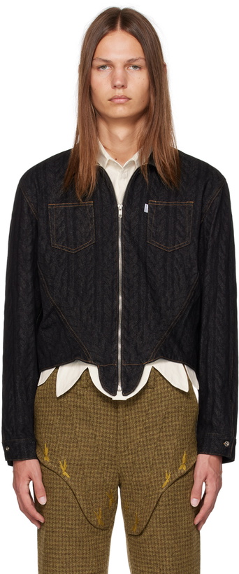 Photo: Juntae Kim Black Flag Denim Jacket